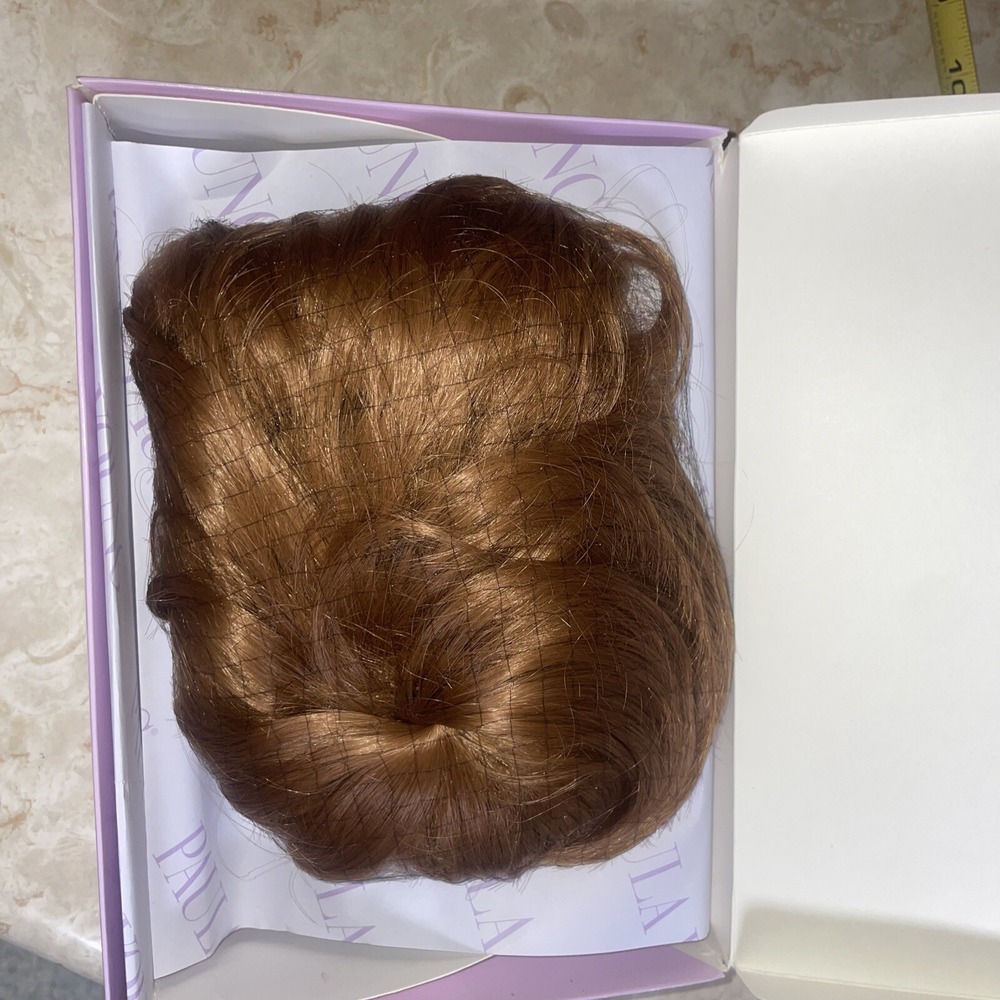 New In Box Paula‎ Young Wig Topper Light Red Color